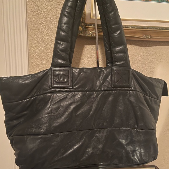 Chanel Coco Cocoon Zipped Tote Lambskin
Large black reversible - Picture 13 of 16